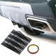 thumbnail image 5 of Car Rear Lower Bumper Wing Lip Diffuser,Anti-Crash Spoiler Fin Protector,Rear Bumper Splitter Lip Wing,Curved 4PCS, 5 of 5
