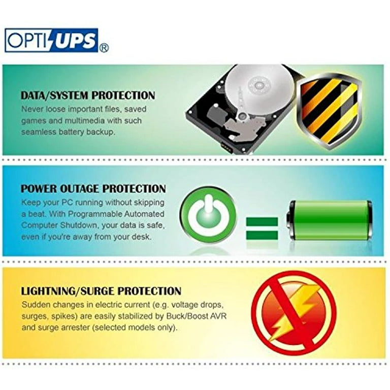 OPTI-UPS ES550C UPS - Walmart.com