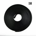 thumbnail image 5 of Tekuisi 1pc 5M Auto Door Edge Protector Strip Trim U Shape Rubber Guard Seal for Cars Boats Black Styling Mouldings Car Accessories, 5 of 6