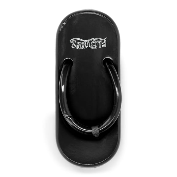 Frogg Toggs Floteez Slippers for Women, Flip Flops Sandals with Buoyancy Foam Footbed, Black, Size 7