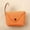 Orange, variant on 2025 New Items Savings Up to 50% off Clear! Coin Purse Solid Candy Color Buckle Student Change Purse For Men Women - Orange