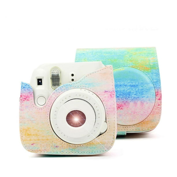 Opolski Mode Tournesol Caméra Autocollants Décoration pour Fujifilm Instax Mini 8/8+/9