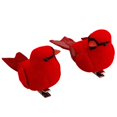 thumbnail image 5 of 10 Pcs Red Cardinals Ornaments Handmade Artificial Birds Clip on Christmas Tree for Christmas Tree Wreaths Garland Decorations, 5 of 16