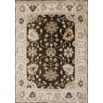 thumbnail image 1 of Ahgly Company Machine Washable Indoor Rectangle Industrial Modern Sepia Brown Area Rugs, 8' x 10', 1 of 7
