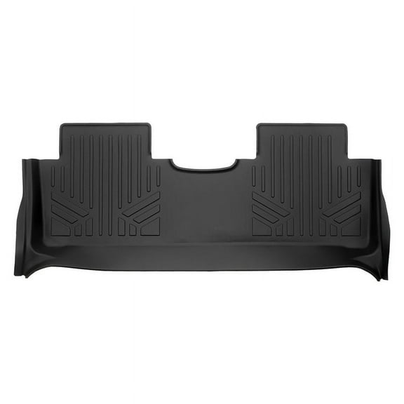 SMARTLINER All Weather Protection Custom Fit Black 2nd Row Floor Mat Liner Set Compatible With 2023-2024 Nissan Ariya