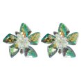 thumbnail image 2 of 2 Piezas DIY de de cristal Flor de de imitación Hebilla de Extraíble Clips de de Salvador Dije de zapato de cristal, 2 of 8