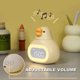 thumbnail image 5 of Cute Duck Alarm Clock Night Light, Kwaii Bedside Clock Children's Sleep Trainier, Wake Up Light And Night Light With Usb For Boys Girls Gifts (white), 5 of 5