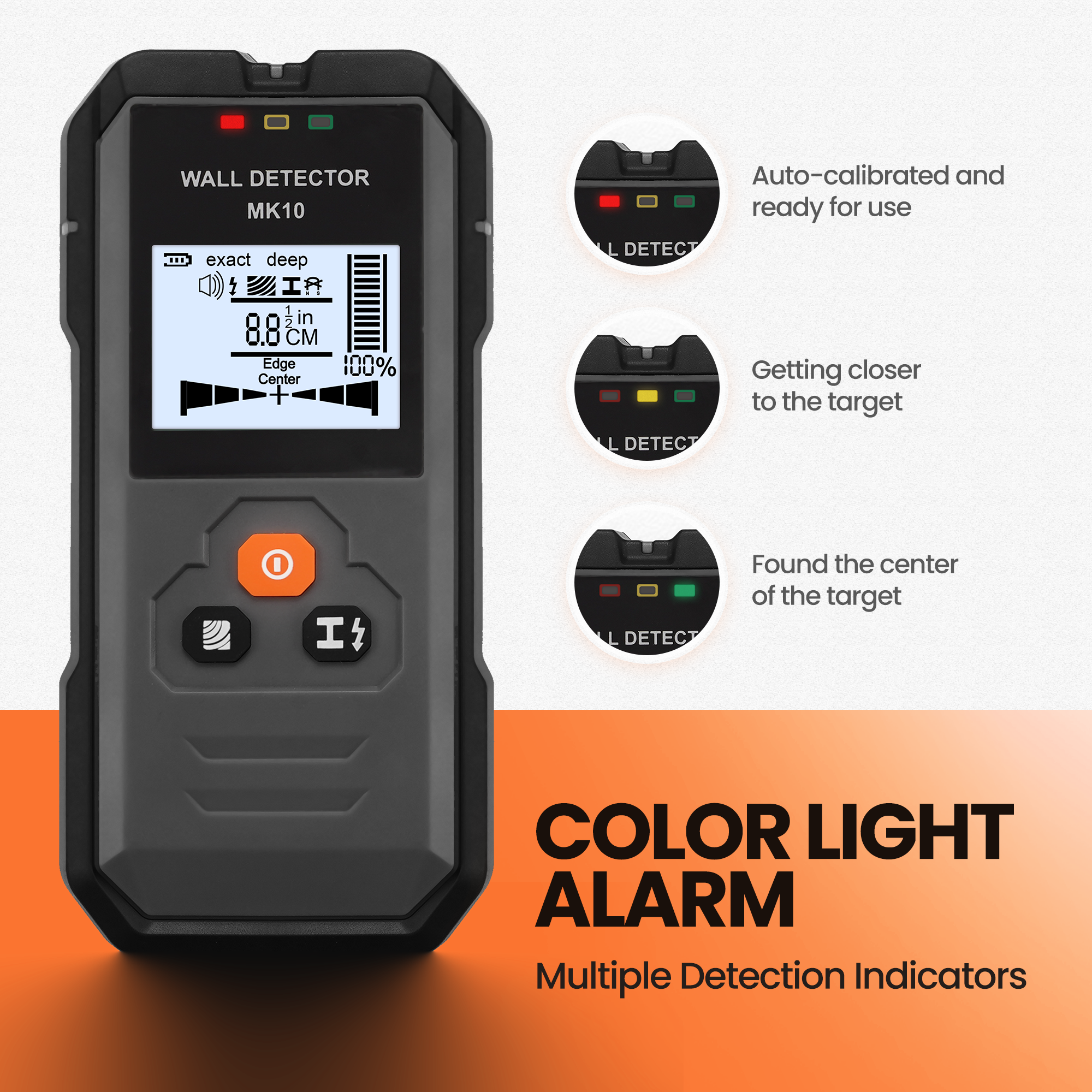Naipo 5-in-1 Stud Finder with HD LCD Display photo 3