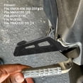 thumbnail image 3 of Motorcycle Rear Passenger Footrest Pedals Solid Aluminium Alloy Bracket Stand for XMAX NMAX AEROX NVX TMAX, 3 of 8