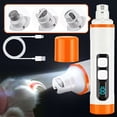 thumbnail image 5 of Upgraded Quiet Dog Nail Grinder with LED Light | Professional 3-Speed Electric Rechargeable Grinder and Clipper, Painless & Safe Grooming for Small, Medium, Large Dogs & Cats, with Grinding Wheel Kit, 5 of 16