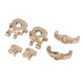 thumbnail image 4 of Accesorio RC de latón para traxxas 1 / 18 de la carcasa de la tapa de la taza de dirección del cubo C de la rueda del automóvil RC, 4 of 10