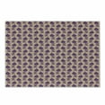thumbnail image 1 of Purple Cutting Board, Victorian Influences on Purple Flower Arrangement Ancestral Blooming Nature Motifs, Decorative Tempered Glass Cutting and Serving Board, Small Size, Beige Plum, by Ambesonne, 1 of 1