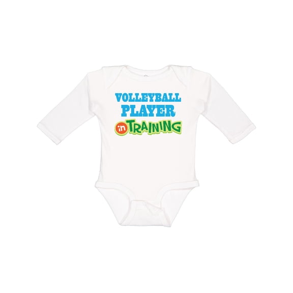 Inktastic Volleyball Player Kids Boys or Girls Long Sleeve Baby Bodysuit
