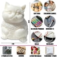 thumbnail image 2 of Squishy Kit YJPPDD Taba Squishy Cat Disfraz DIY con pintura, 2 of 7