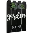thumbnail image 3 of Northlight Garden Ma Ma Picket Fence Wooden Wall Sign - 19.25", 3 of 6
