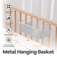 thumbnail image 6 of Multifunctional Dormitory Hanging Storage Rack Iron Basket for Bedside Bunk Bed School Apartment, 6 of 6