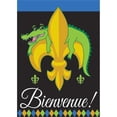 thumbnail image 2 of Jozie B 90 Bienvenue Alligator Flag, Large, 2 of 2