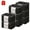 Black, variant on Fab totes Storage Bags,Clothes Blanket Storage Bins Foldable Closet Organizers with Reinforced Handle for Home Dorm Storage and Organization,Fabric Bags for Organizing Bed Sheets,Clothing,Comforters
