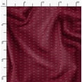 thumbnail image 2 of Soimoi Tissu Satin Lourd Rouge Imprimé Géométrique Flèche Tribal 1 Yard 54 Pouces de Large, 2 of 6