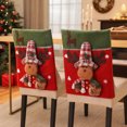 thumbnail image 7 of Christmas Dining Chair Slipcovers Stretch Soft for Holiday Party Indoor Home Decor, 7 of 7