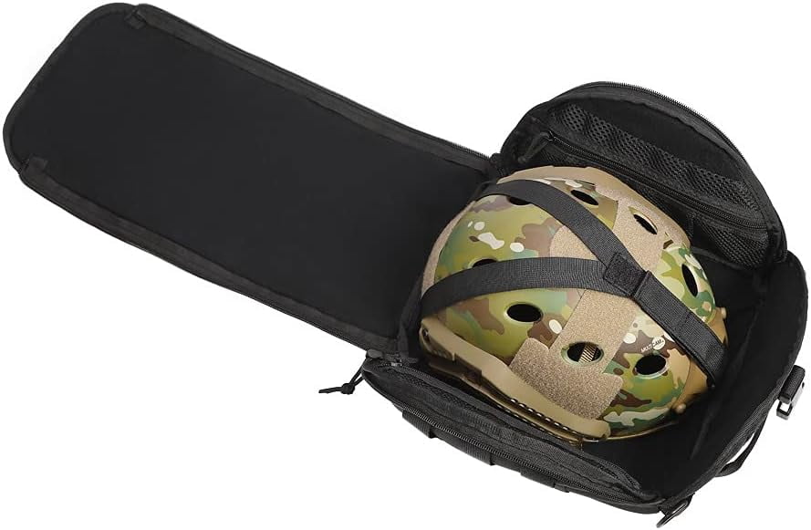Helmet Bag Multi-Purpose Molle Padded Storage Carrying Pouch