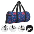 thumbnail image 5 of KLL Chicken and Rooster Duffle Bag For Men Women Sport Gym Fitness Tote Travel Training Workout Basketball Football Weekender, 5 of 8