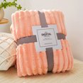 thumbnail image 1 of Cozy Plush Blanket 27x39 Inch Faux Fur Throw Blanket Solid Color for Couch Sofa, 1 of 6