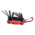 thumbnail image 3 of S SERENABLE Outils de Réparation Multifonctions pour Vélo, Kit de Réparation Pliant Compact et Léger pour Rouge, 3 of 7