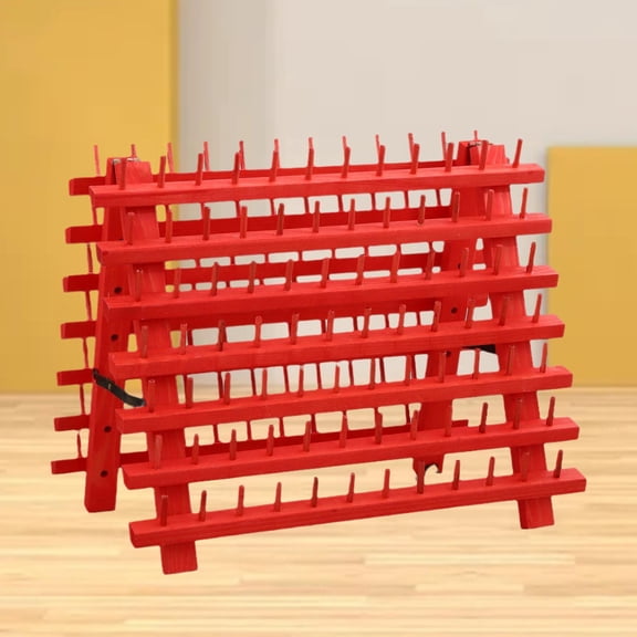 Sewing Thread Holder Sewing Thread Rack 168 Hole Stable Folded Durable Sturdy Spool Stand Thread Rack for Embroidery Quilting