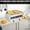Double Cylindre Modèle EF-8V-2, variante sur Bingirl Friteuse Électrique, Capacité de 6 Litres, Friteuse en Acier Inoxydable Améliorée de 1800 W avec Panier Amovible, valve de Vidange et Minuterie, Température Réglable, Argent