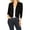 Black, variant on Women's Casual Lightweight Long Sleeves Open Front Office Wear Bolero Solid Cardigan