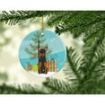 thumbnail image 2 of Merry Christmas Tree Manchester Terrier Ceramic Ornament, 2 of 3