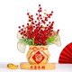 thumbnail image 5 of Florero de cerámica, maceta, forma de bolsa de dinero, decoraciones de la , arte de para arreglos florales, decoración de , Dorado BLESIY florero, 5 of 8