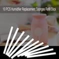 thumbnail image 2 of Kozecal 10Pcs Mini Portable Personal USB Humidifier Replacement Sponges Refill Stick,Filter Cotton Sticks,Portable Personal USB Humidifier Replacement, 2 of 9
