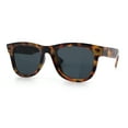 thumbnail image 7 of Retro Concave Curved Front Horn Rim Hipster Plastic Fashion Sunglasses Tortoise - Black, 7 of 7