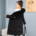 thumbnail image 1 of Chaqueta de algodón abrigo de algodón abrigo de algodón de talla grande para mujer chaqueta de invierno mediana y larga, 1 of 6