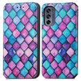 thumbnail image 2 of Compatible With Motorola Moto G62 Case Colorful Wallet Card Slot Pu Leather Kickstand Magnetic Rfid Blocking Cover, 2 of 3