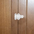 thumbnail image 3 of HEALEEP Sliding Window Locks Heavy Duty Aluminium Alloy Door Latch For Daily Use 1Pack, 3 of 8