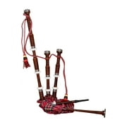 Roosebeck Full Size Sheesham Bagpipe with Tartan Cover