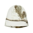 thumbnail image 2 of COUVER Camouflage Hunting Knit Cap with Acrylic Lining, Cotton Blend, 8 inch, White Realtree AP, 2 of 6