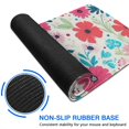 thumbnail image 6 of Long Mouse Pads for Desk,Pioneer Flower Floral Print Pattern Desk Mats on Top Of Desks, Desk Mouse Pad Extra Large with 3mm Non-Slip Base and Stitched Edge for Gaming,Office,Work,Home 31.5"x11.8", 6 of 6