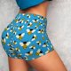 thumbnail image 4 of Balery Flying Bees Pantalones cortos de entrenamiento estampados para mujer, sin costuras, ajustados, para gimnasio, yoga, correr, deportes, ejercicio activo, fitness.-Small, 4 of 8