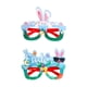 thumbnail image 1 of Marco de Gafas de Pascua Accesorio de Disfraz Orejas de Conejo de Pascua Huevos perfecl anteojos de pascua, 1 of 8