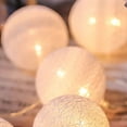 thumbnail image 4 of Luces De Colores LED Bola De Plástico Navidad Año Nuevo Cadena De Luces Intermitentes Para Decoración, 4 of 5