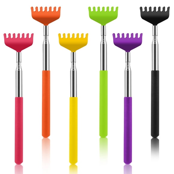 Back Scratcher NICEMOVIC, extensible, paquete de 6 unidades para hombres y mujeres
