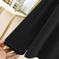 thumbnail image 5 of Qgtaibl Plus Size Athletic Shirts for Women Casual Modal Short Sleeve Side Split Tops Summer Breathable Stretch Running Gym T-Shirts Black XL, 5 of 7
