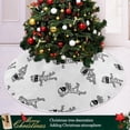 thumbnail image 6 of Coolnut Halloween Christmas Tree Skirt Halloween Tree Skirt, for Holiday Party Home Christmas Day Ornaments36", 6 of 6