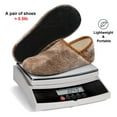 thumbnail image 6 of Barerun Men's & Women's Cozy Memory Foam Slip-On House Shoes Brown, 6 of 7