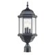 thumbnail image 1 of Acclaim 5187BK Soporte de poste para exteriores con tres luces, negro, 1 of 1
