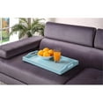 thumbnail image 1 of Convenience Concepts Designs2Go Plateau de Service en Finition Bois Bleu Mousse de Mer, 1 of 6